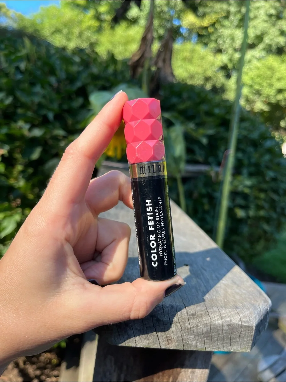 Milani Color Fetish Hydrating Lip Stain Shade Rose Rising Full Size 0.17 Oz NWT